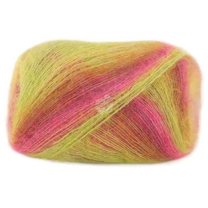 Lana Grossa 107 - Limette/Neonpink/Fuchsia/Braun/Orange/ Zitrusgelb Lana Grossa Cottonhair Lieblingsgarn