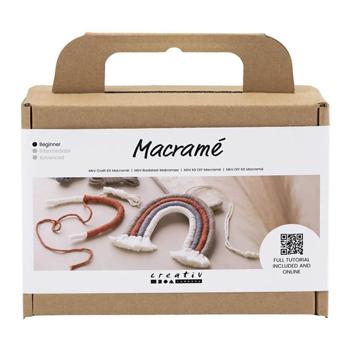 Creativ Company Creativ Company Bastelset Makramee Regenbogen Lieblingsgarn