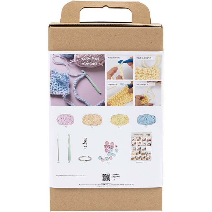 Creativ Company Creativ Company Starter Häkeln-Set Taschen Lieblingsgarn