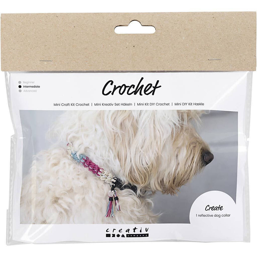 Creativ Company Creativ Company Mini Häkeln-Set Hundehalsband Lieblingsgarn