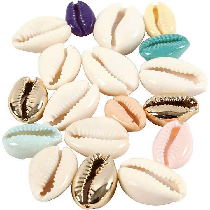 Creativ Company Creativ Company Muschelperlen, sortierte Farben Lieblingsgarn