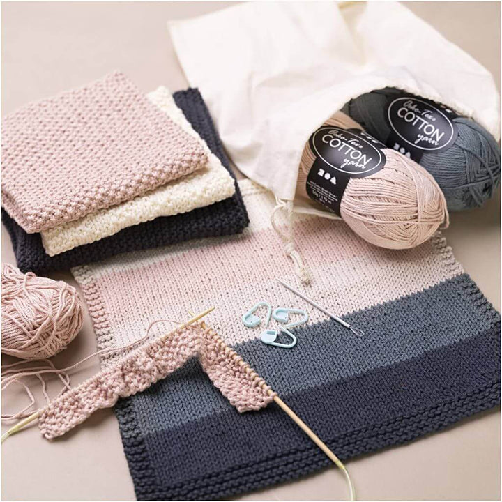 Creativ Company Creativ Company Starter Stricken-Set Küchenlappen Lieblingsgarn