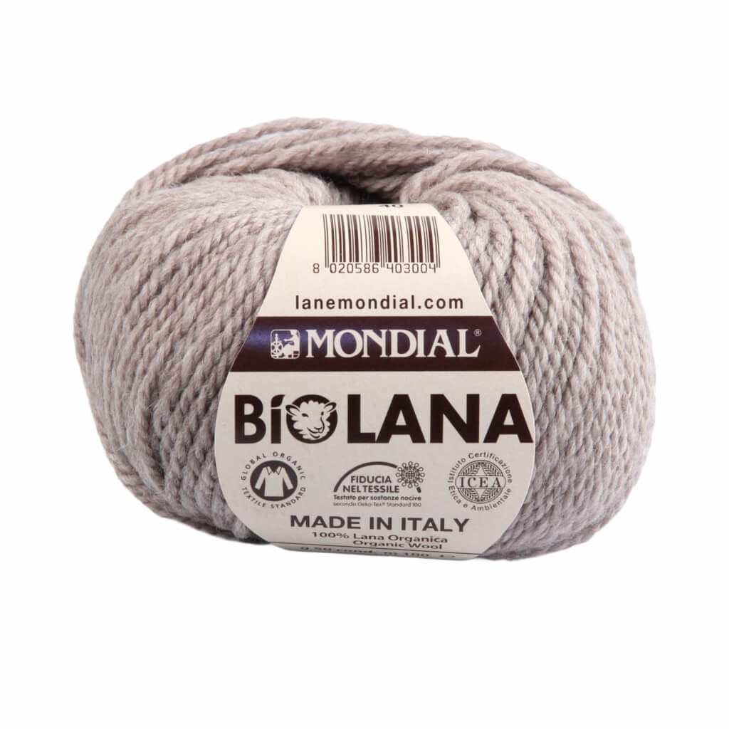 Lane Mondial Bio Lana 50g - Bio Wolle