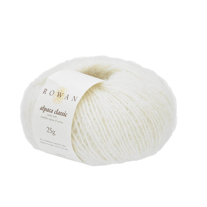 Rowan 115 white Rowan Alpaca Classic Lieblingsgarn