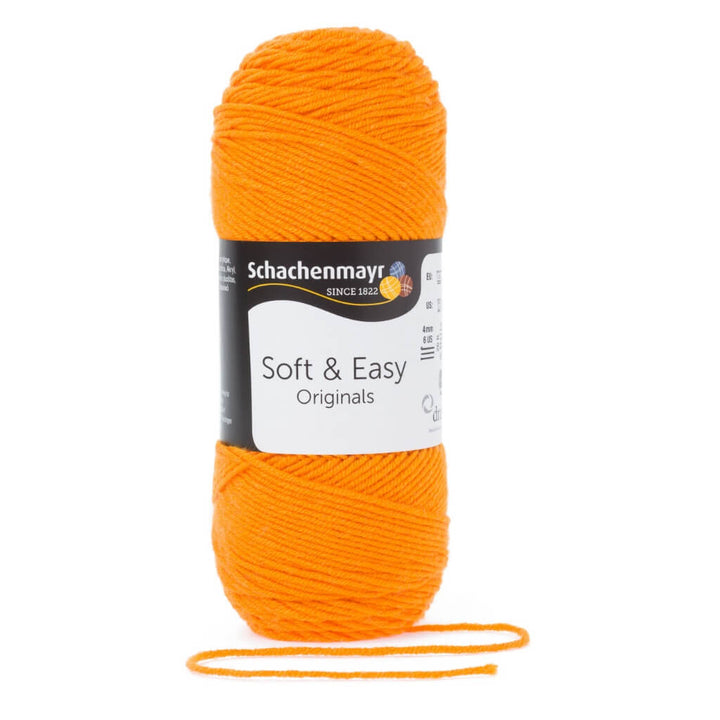 Schachenmayr 29 - Mandarine Schachenmayr Soft & Easy Lieblingsgarn