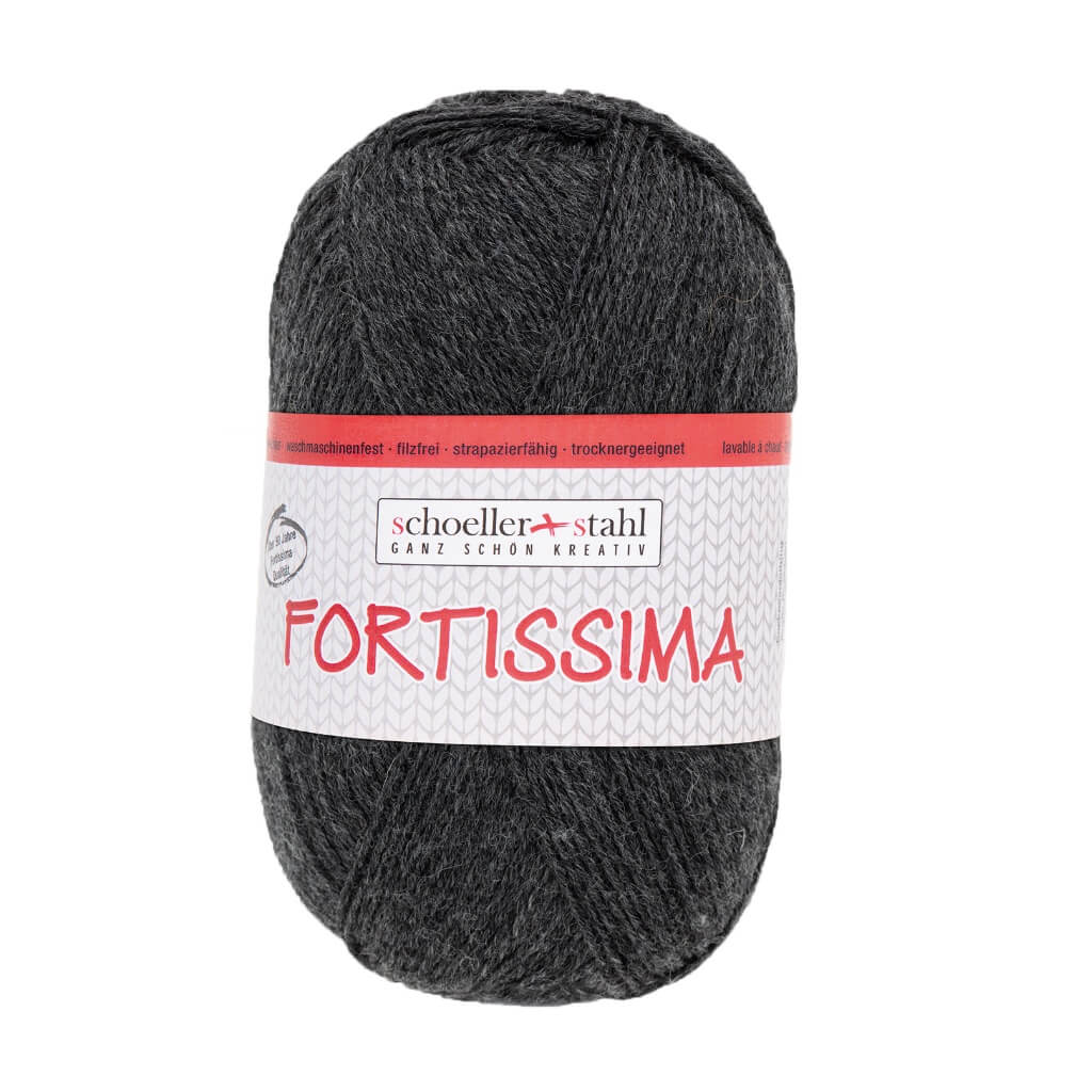 Schoeller + Stahl 2058 - Flanell-Meliert Schoeller + Stahl Fortissima Socka 100 - Sockenwolle Lieblingsgarn