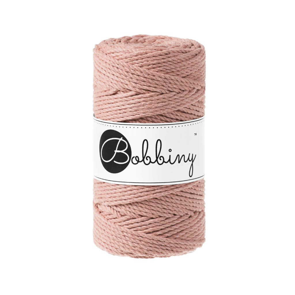 Bobbiny Blush Bobbiny Makramee Garn 3mm gedreht Lieblingsgarn