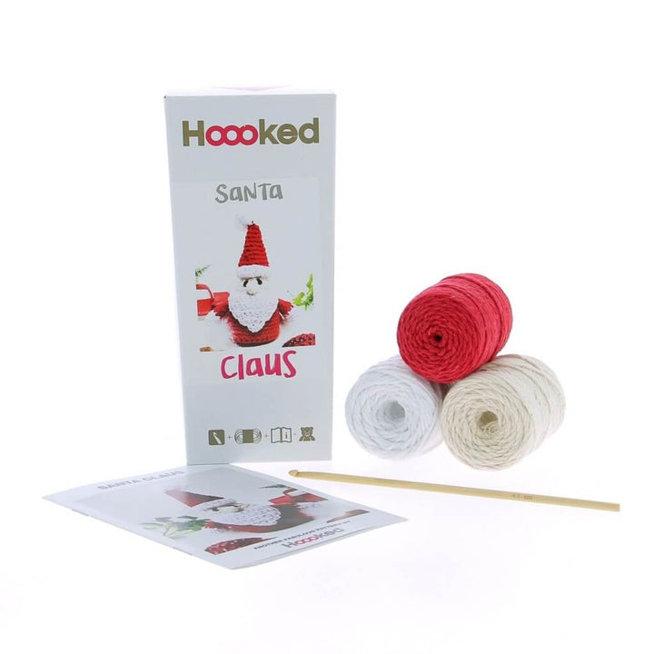 Hoooked Amigurumi Weihnachtsmann Häkelset - Hoooked Lieblingsgarn