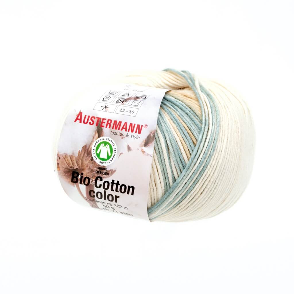Austermann 101 - Sand Austermann Bio Cotton Color 50g Lieblingsgarn