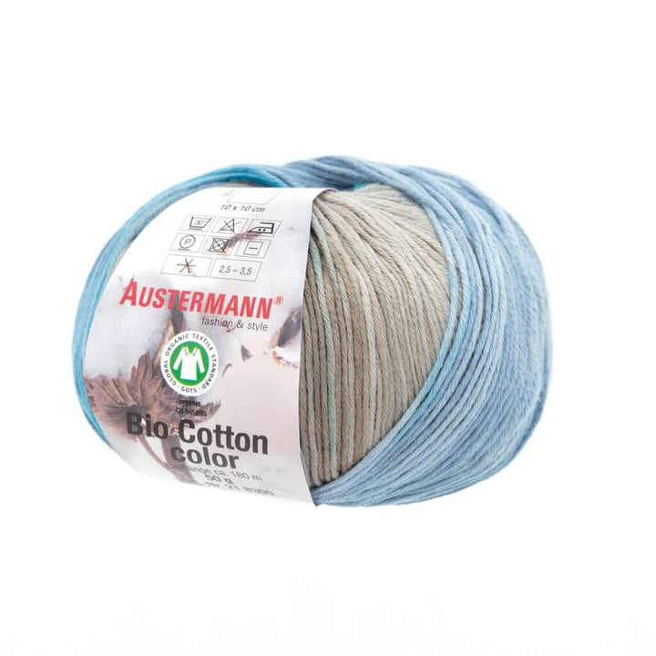 Austermann 102 - Jeans Austermann Bio Cotton Color 50g Lieblingsgarn