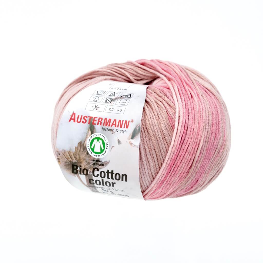Austermann 105 - Magnolie Austermann Bio Cotton Color 50g Lieblingsgarn