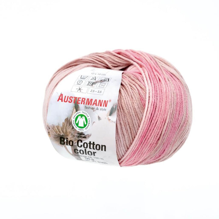Austermann 105 - Magnolie Austermann Bio Cotton Color 50g Lieblingsgarn
