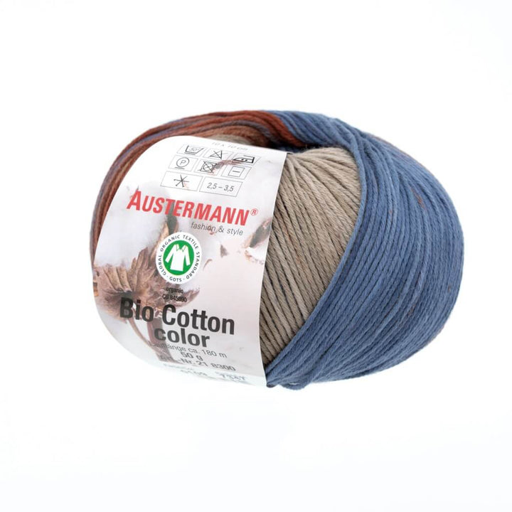 Austermann 109 - Vintage Austermann Bio Cotton Color 50g Lieblingsgarn