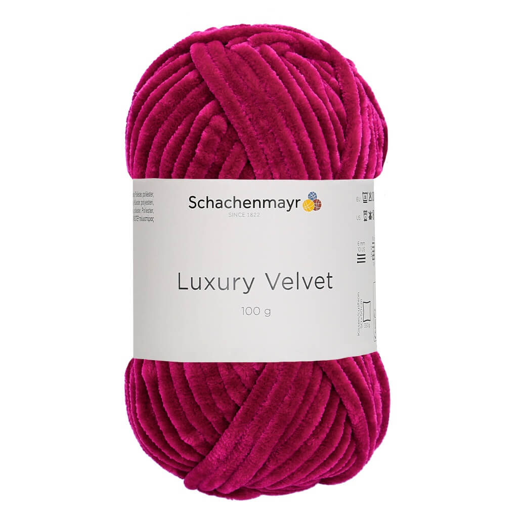 Schachenmayr 30 - Cherry Schachenmayr Luxury Velvet 100g Lieblingsgarn