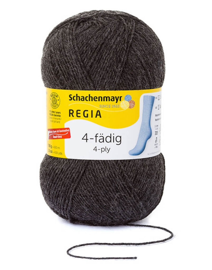 Schachenmayr Schachenmayr Regia 4-fädig Uni 100 Gramm Lieblingsgarn