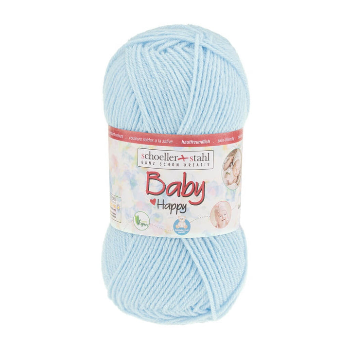 Schoeller + Stahl 8 - Hellblau Schoeller+Stahl Baby Happy 50g Lieblingsgarn