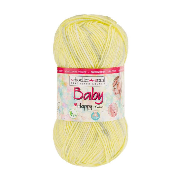 Schoeller + Stahl 109 - Küken Schoeller+Stahl Baby Happy Color 50g Lieblingsgarn