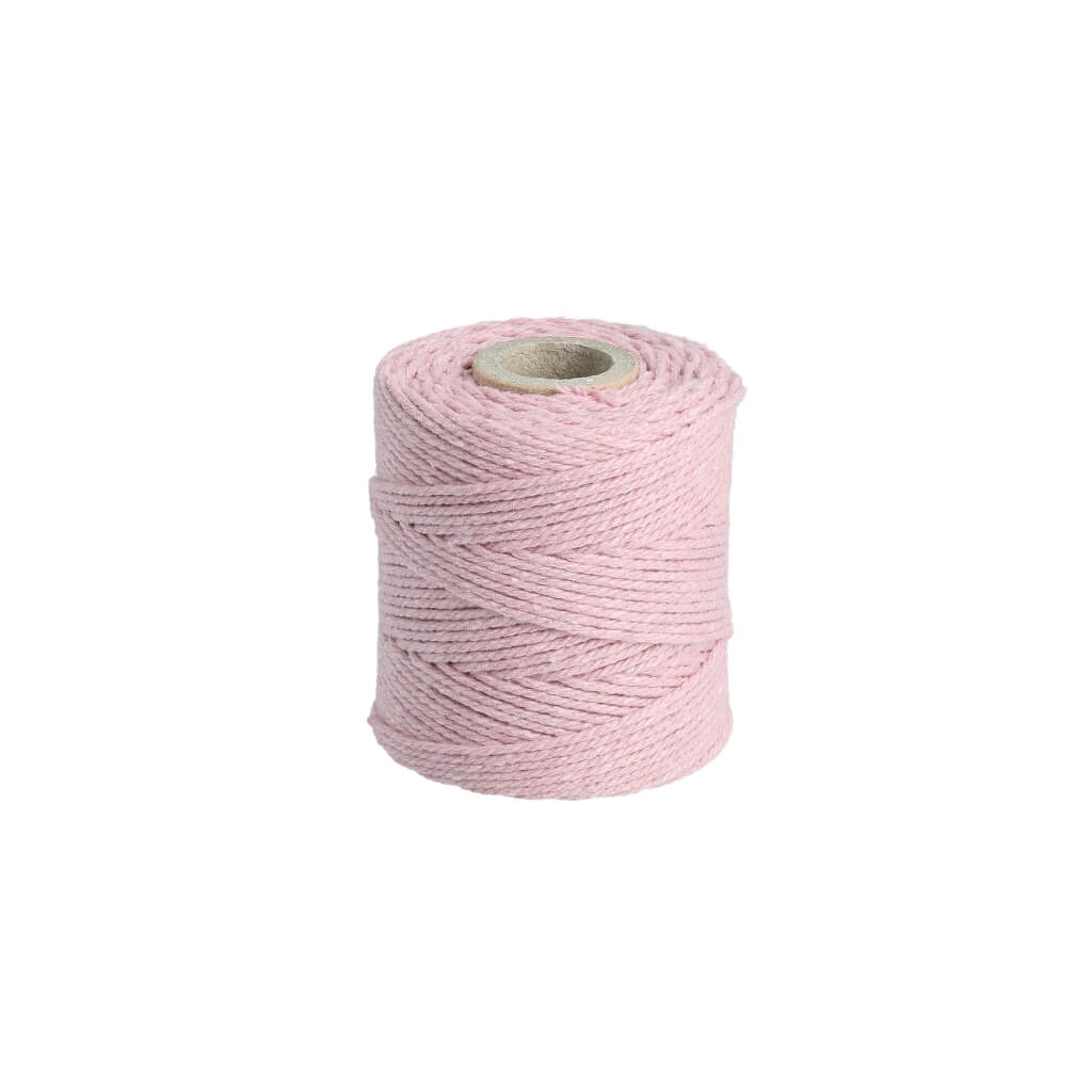 Lieblingsgarn Makramee Noisy Pink Filani Lieblingsgarn - 1 mm x 65 Meter gedreht Lieblingsgarn