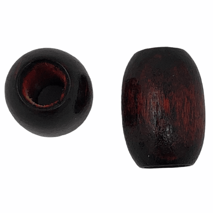 Meyco Meyco 12 Holzoliven 14x21 mm dunkelbraun Ø 6 mm Lieblingsgarn