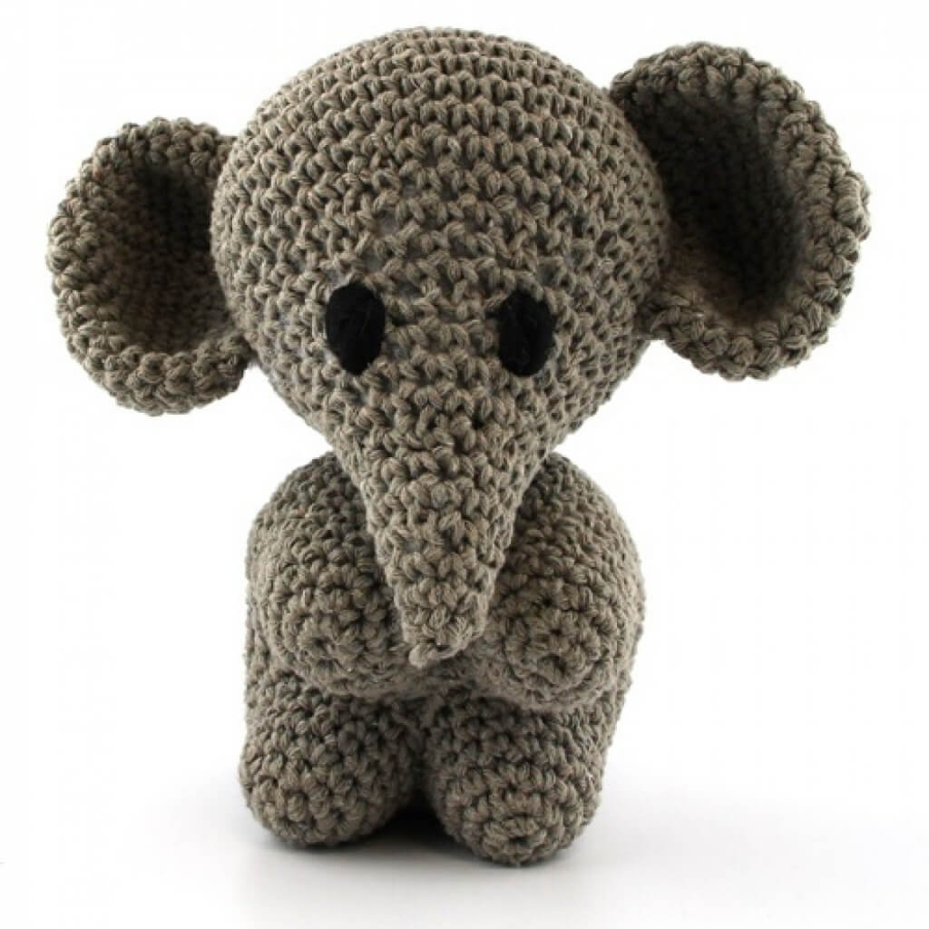 Hoooked Set Amigurumi Elefant Mo Häkelset - Hoooked Lieblingsgarn