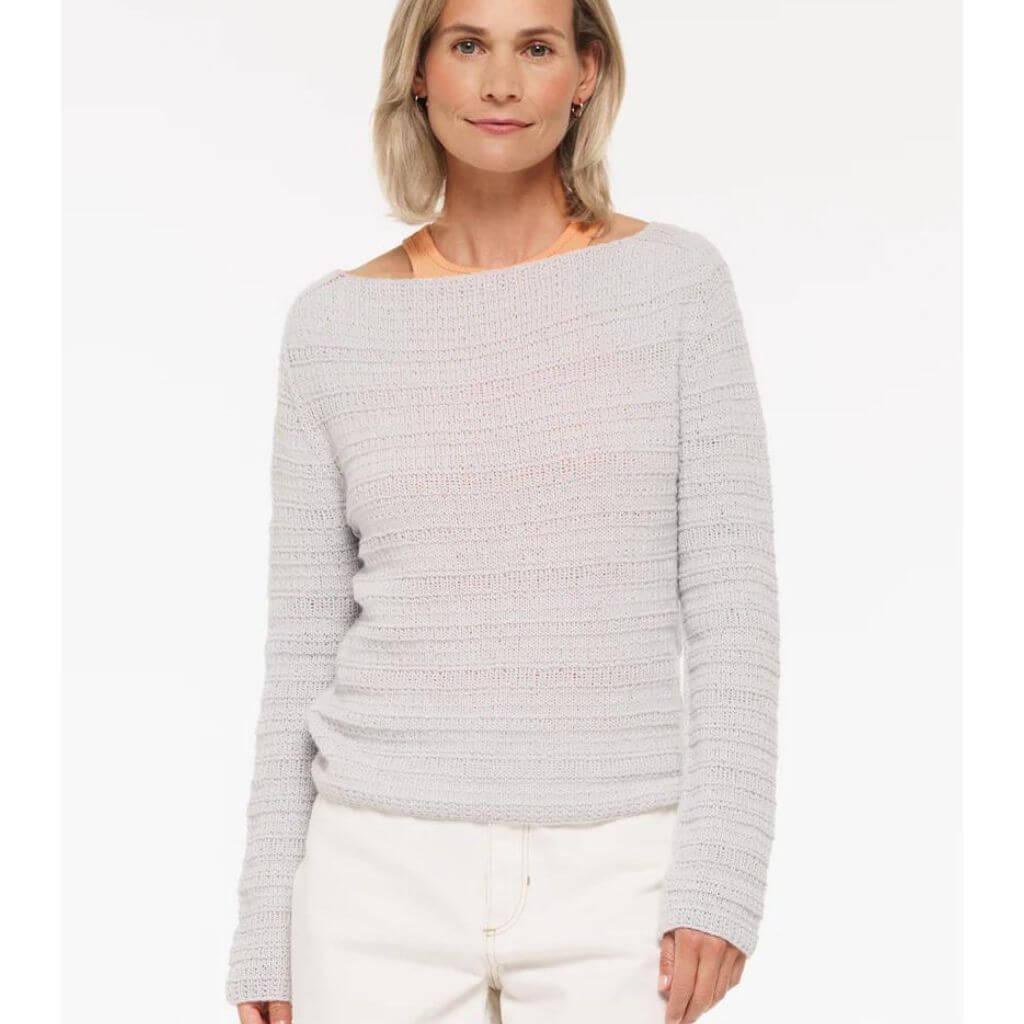 Lana Grossa Damen Pullover Gianna Sweater Strickanleitung - Lana Grossa (Heft) Lieblingsgarn