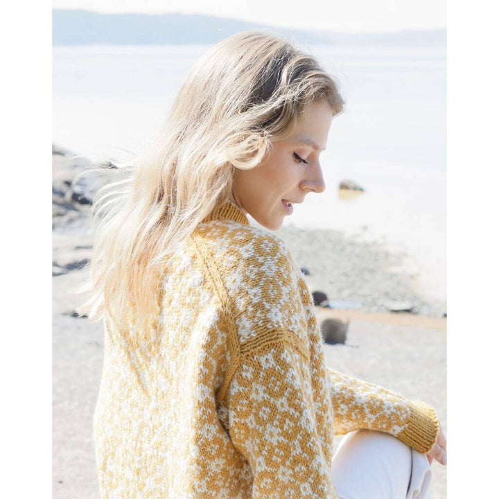 Drops Damen Pullover Dandelion Field Strickanleitung - Drops (PDF) Lieblingsgarn