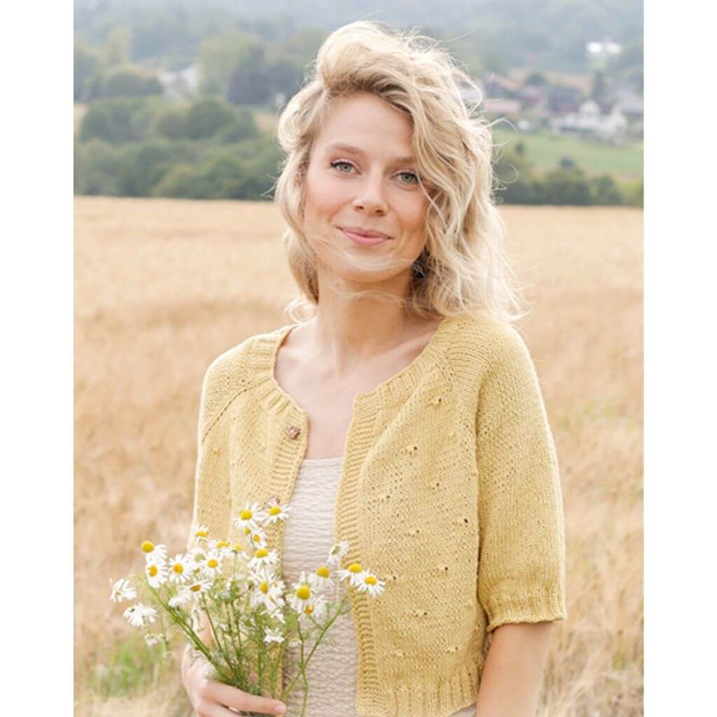 Drops Design Pattern Dandelion Heart Cardigan Strickanleitung - Drops (PDF) Lieblingsgarn