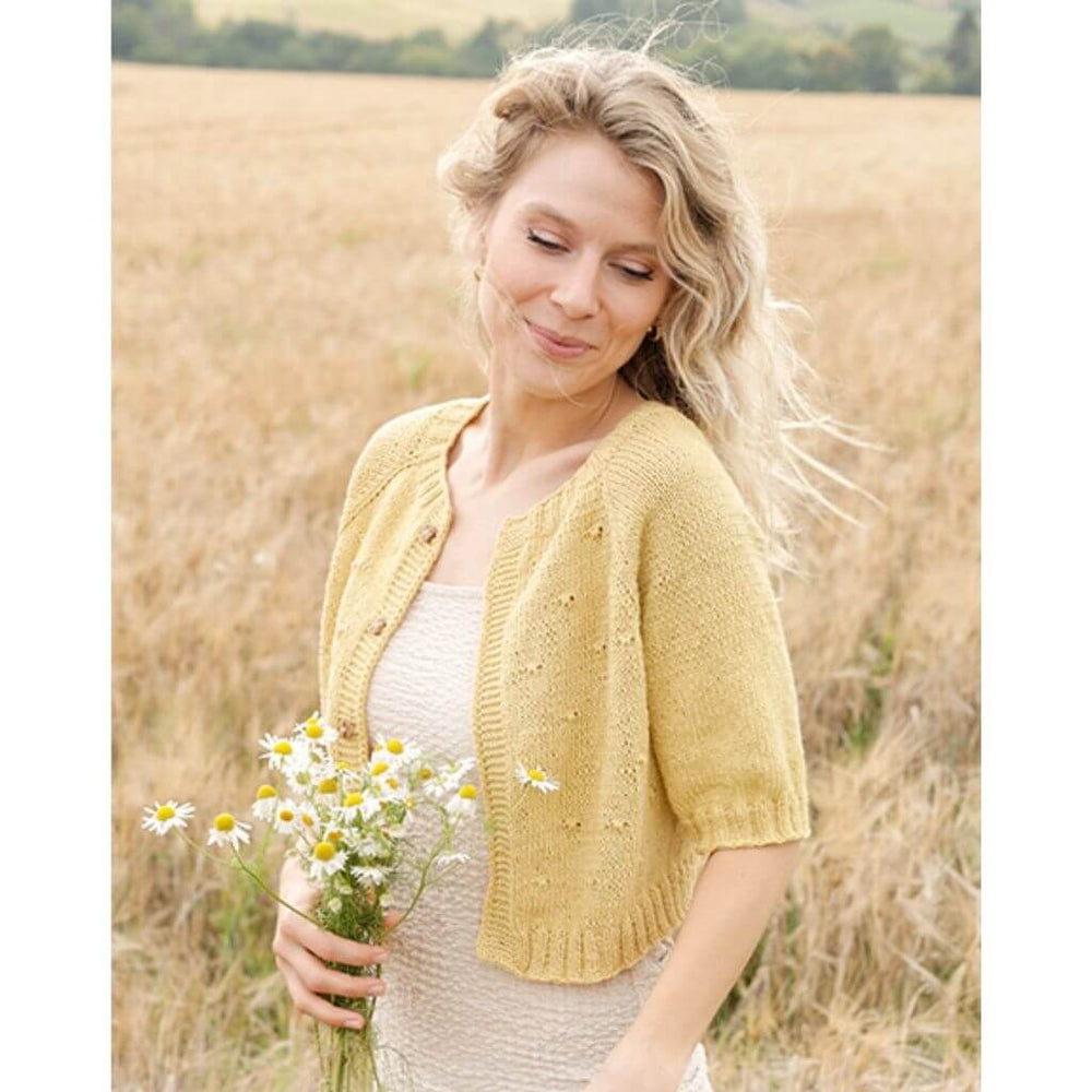 Drops Dandelion Heart Cardigan Strickanleitung - Drops (PDF) Lieblingsgarn
