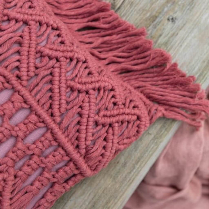 Durable Pattern Daring Diamonds Kissen Durable Rope (PDF) Lieblingsgarn