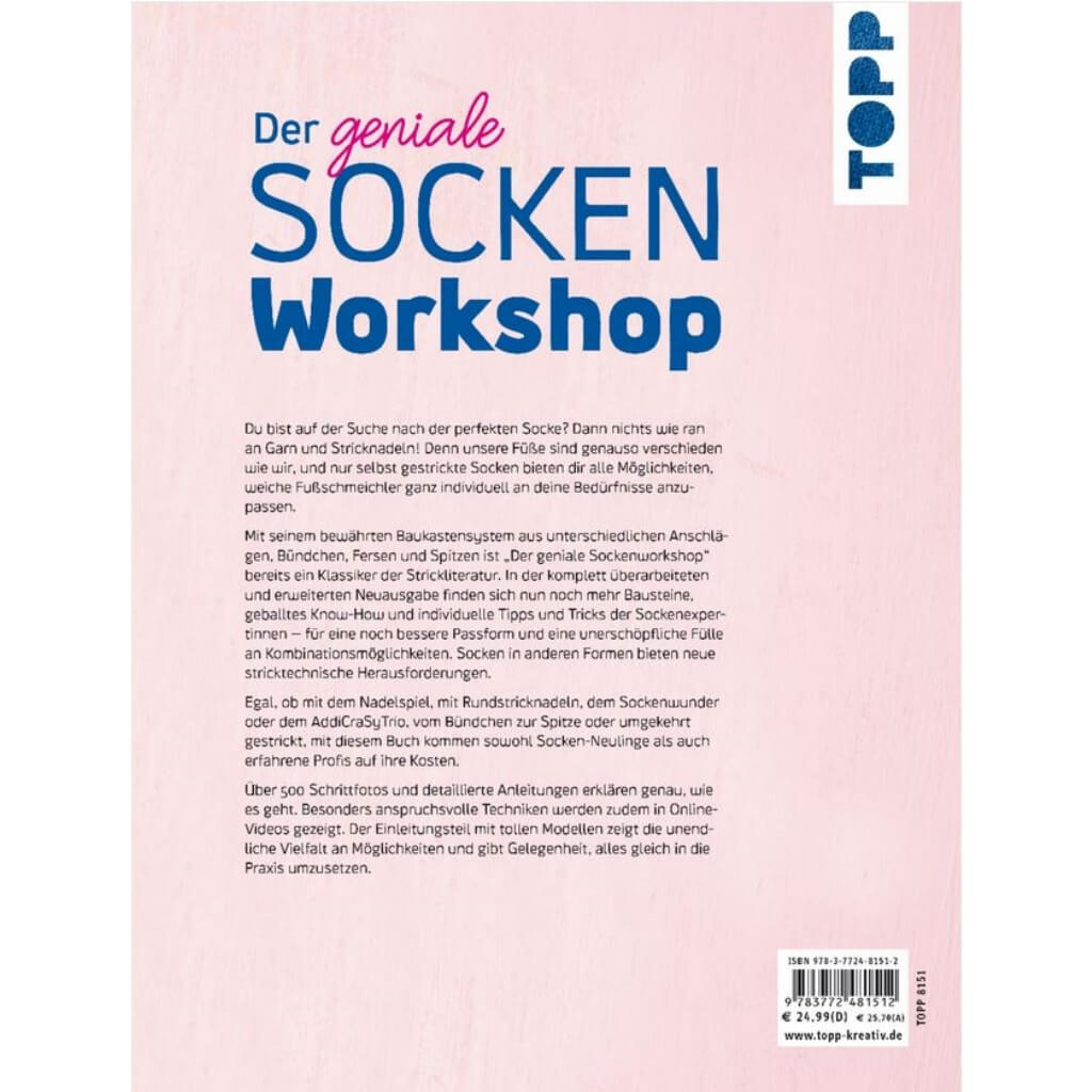 Topp TOPP Der geniale Sockenworkshop Lieblingsgarn