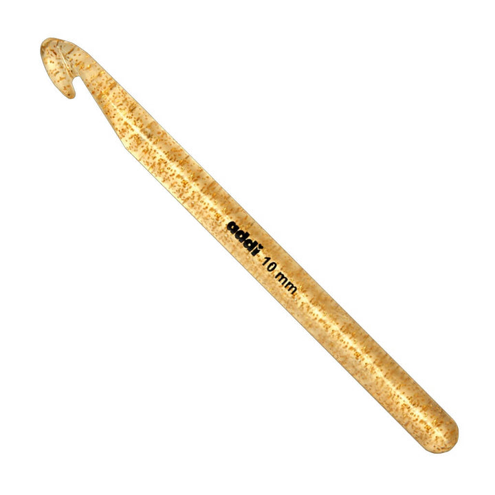Addi 15 cm / 9 mm Addi Wollhäkelnadel Champagner - 445-7 Lieblingsgarn