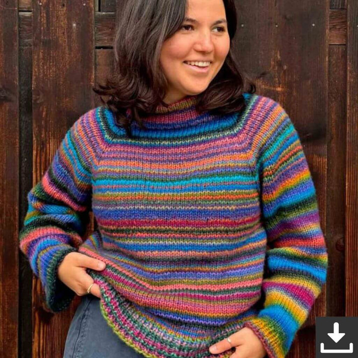 Lang Yarns Pullover How To Raglan Strickanleitung - Lang Yarns (PDF) Lieblingsgarn