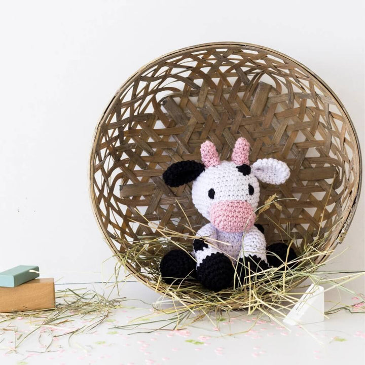 Hoooked Amigurumi Kuh Kirby Häkelset - Hoooked Lieblingsgarn