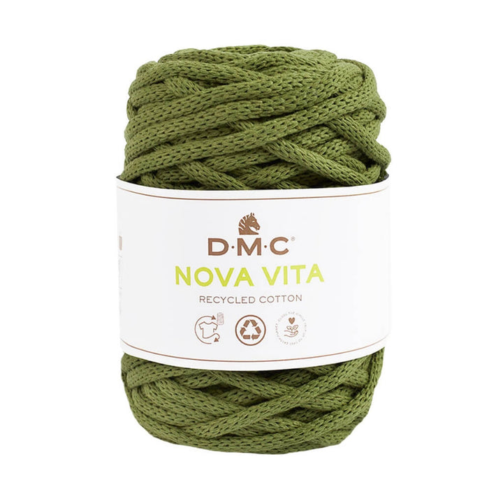 DMC 083 - Dunkeloliv DMC Nova Vita - Baumwollgarn 4mm Lieblingsgarn