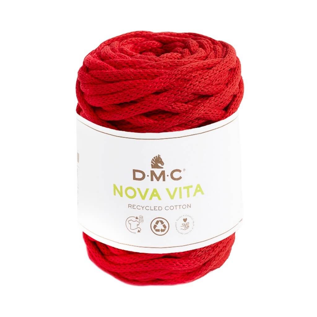 DMC 05 - Rot DMC Nova Vita - Baumwollgarn 4mm Lieblingsgarn