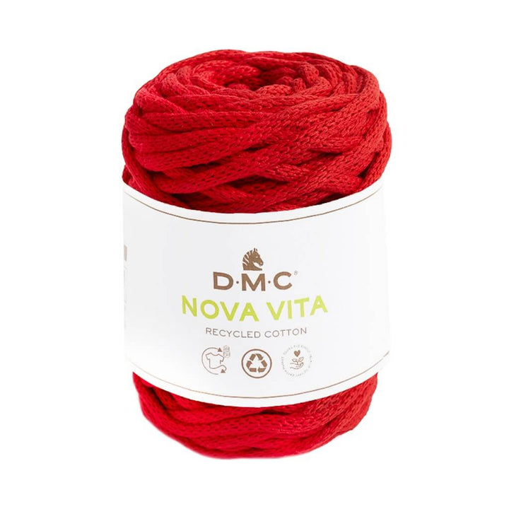 DMC 05 - Rot DMC Nova Vita - Baumwollgarn 4mm Lieblingsgarn