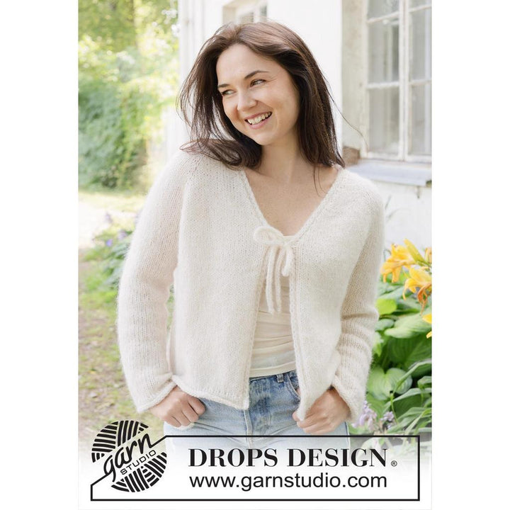 Delicate Dance Cardigan Strickanleitung - Drops Design (PDF) bei bei Lieblingsgarn