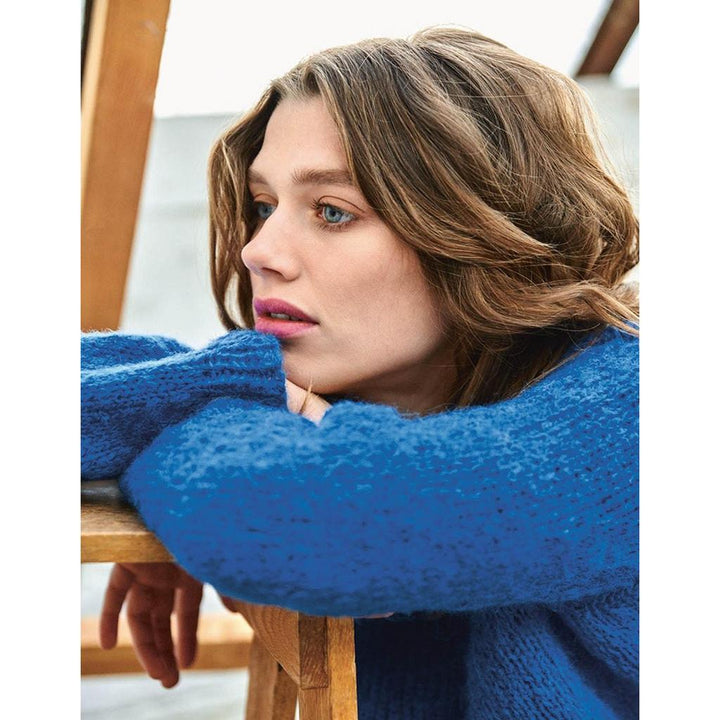 Raglan-Pullover von oben Strickanleitung - Sandnes Garn / Olaug Beate Bjelland (PDF)