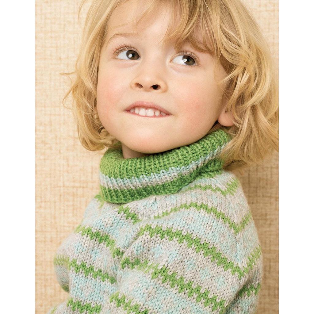 Kinderpullover mit Raglanärmeln Strickanleitung - Sandnes Garn (PDF) bei Lieblingsgarn