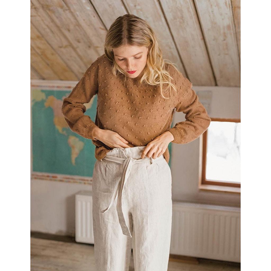 Frühlings-Knospen-Pullover Strickanleitung - Sandnes Garn / Åsa Christiansen (PDF) bei Lieblingsgarn