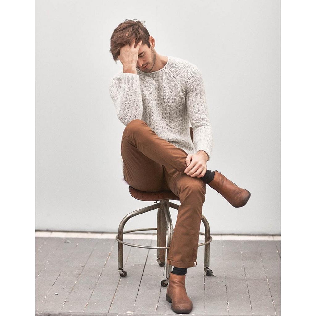 Pullover mit Strukturmuster Strickanleitung - Sandnes Garn / Liv Stangeland (PDF)