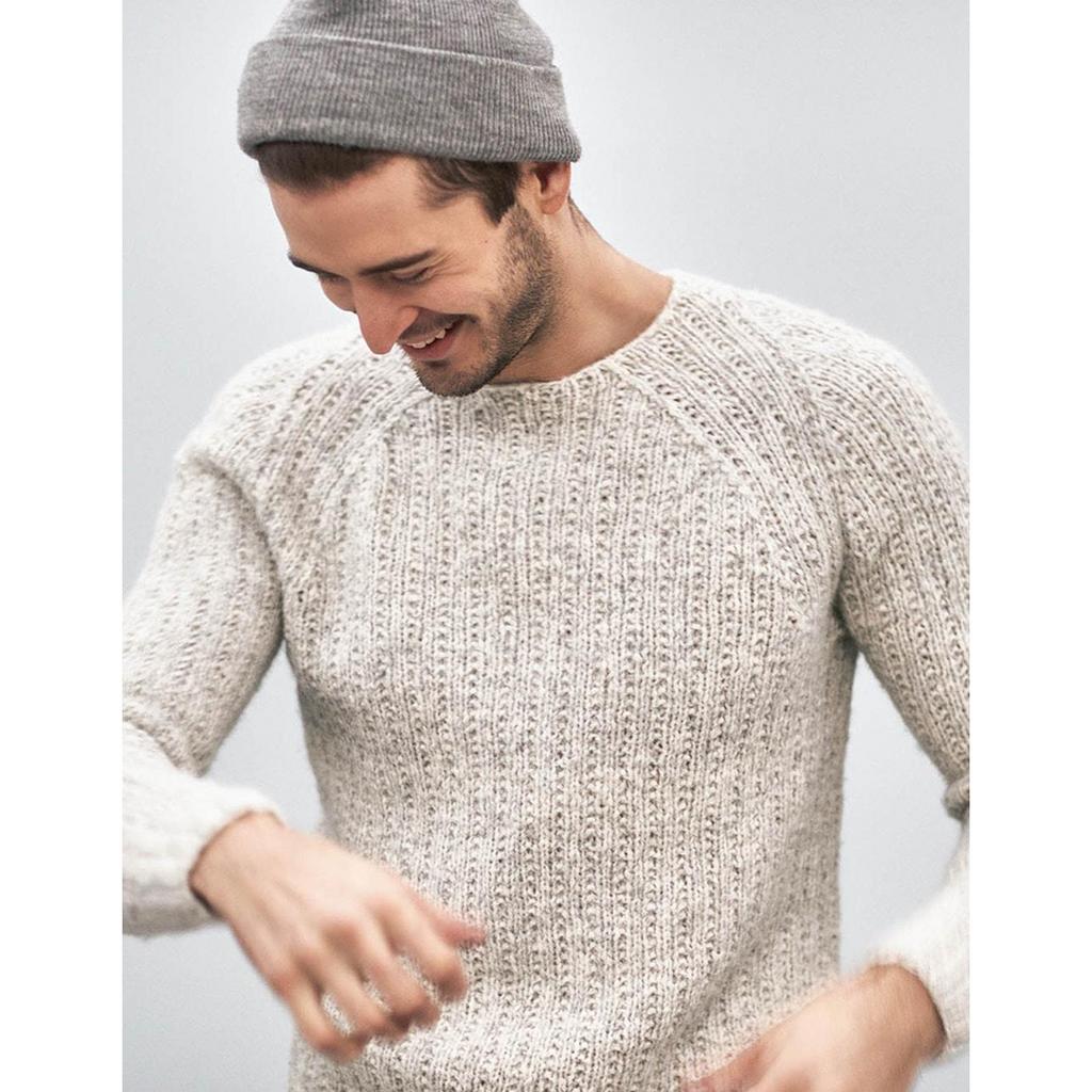 Pullover mit Strukturmuster Strickanleitung - Sandnes Garn / Liv Stangeland (PDF)