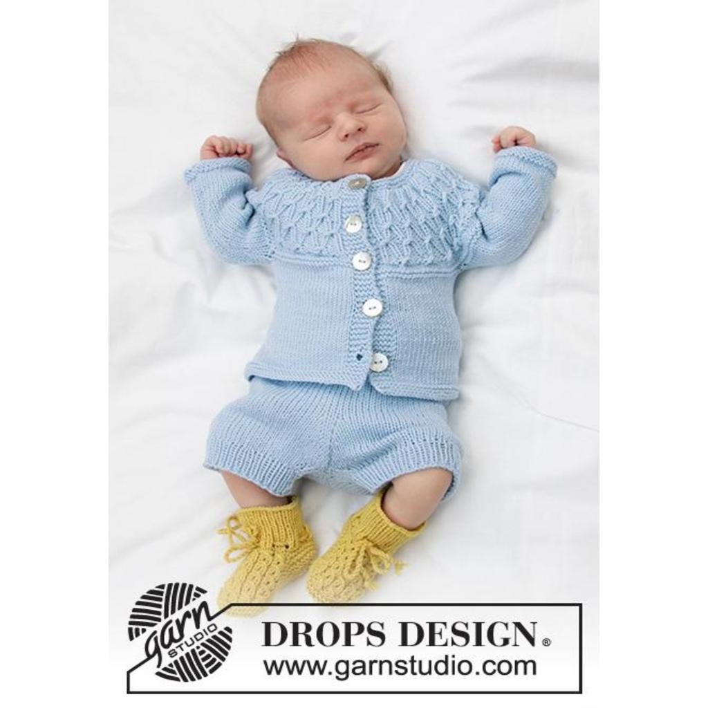 Stroll in the Park Jacke Strickanleitung - Drops Design (PDF) bei bei Lieblingsgarn