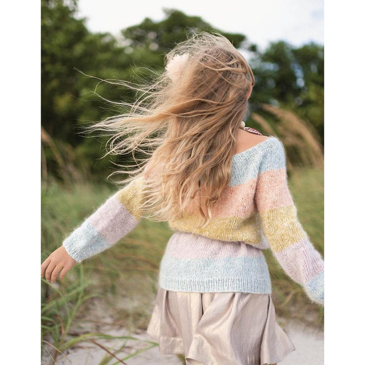 Regenbogen-Pullover Strickanleitung - Sandnes Garn / Åsa Christiansen (PDF) bei Lieblingsgarn