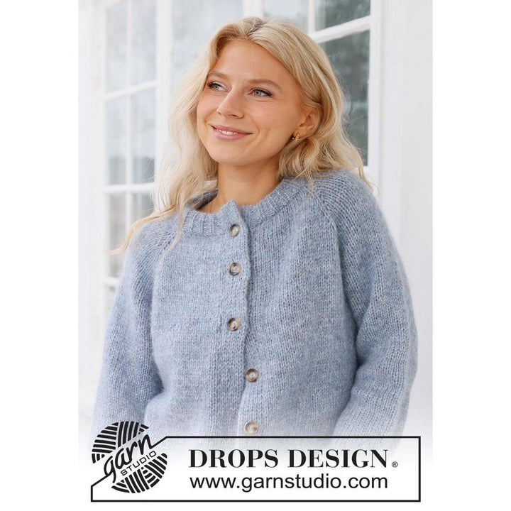 Foggy Autumn Cardigan Strickanleitung - Drops Design (PDF) bei bei Lieblingsgarn