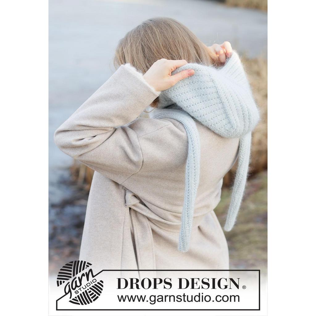 Winter Hug Hood Strickanleitung - Drops Design (PDF) bei bei bei Lieblingsgarn