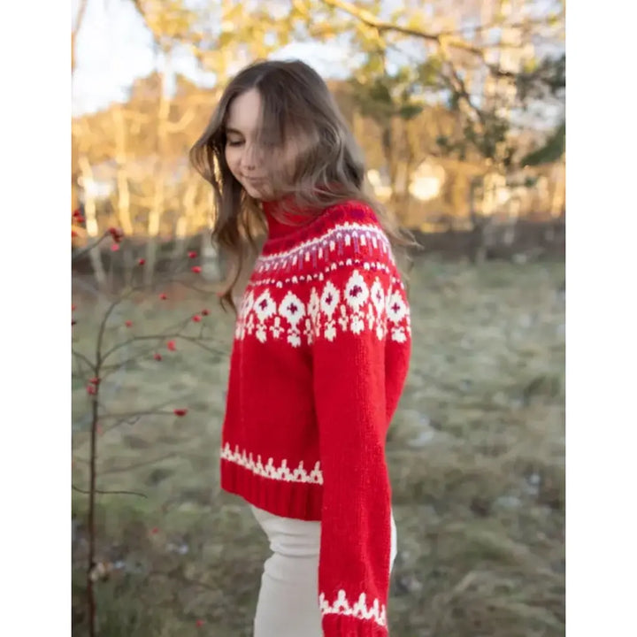 Christmas Grynet Sweater Strickanleitung - Sandnes Garn (PDF) bei Lieblingsgarn