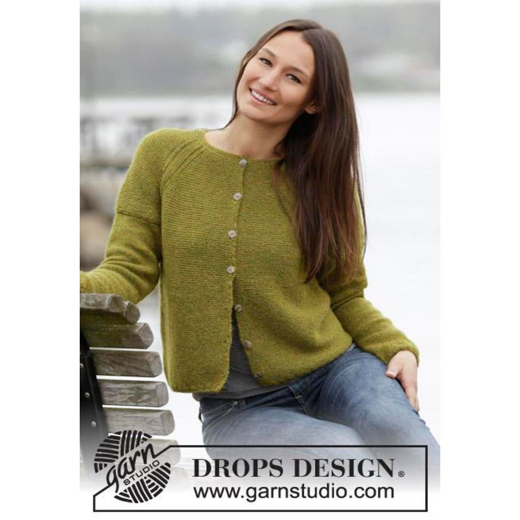 Sweet Olivia Cardigan Strickanleitung - Drops Design (PDF) bei bei Lieblingsgarn