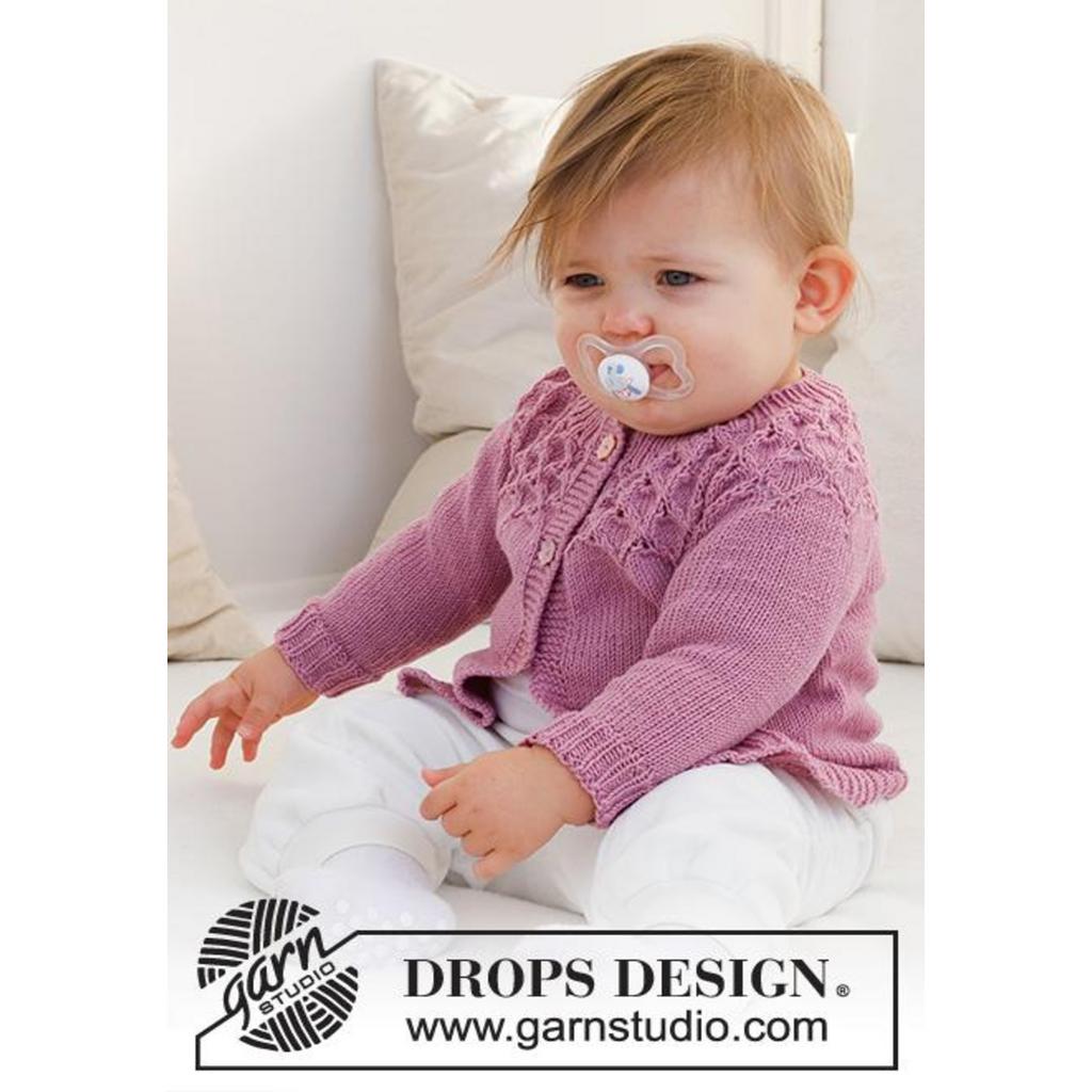 Swing by Spring Cardigan Strickanleitung - Drops Design (PDF) bei bei Lieblingsgarn