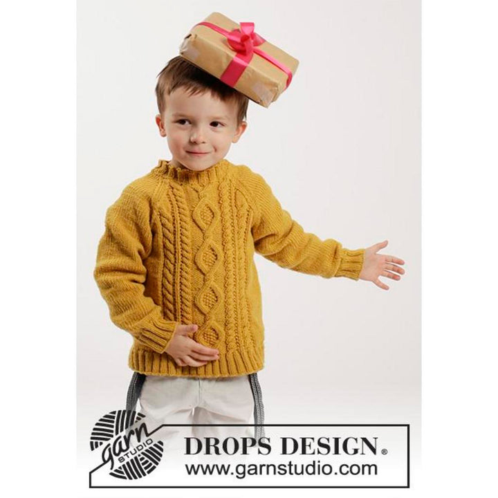 Lucky Jack Kinderpullover Strickanleitung - Drops Design (PDF) bei Lieblingsgarn